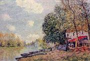 Alfred Sisley Der Loing in Moret France oil painting artist